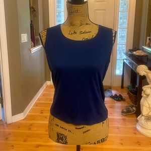 Navy Blue Tank Top